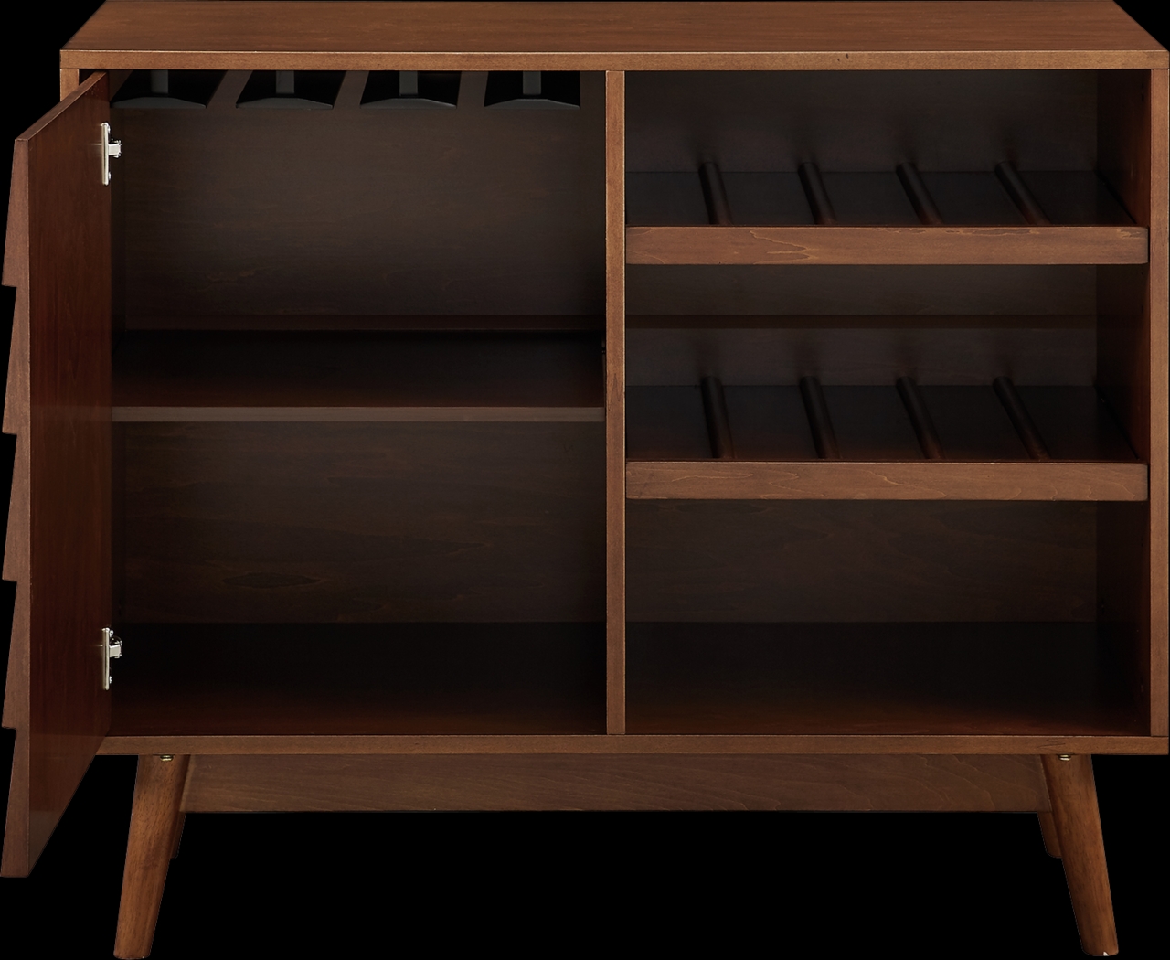 Canyonbend Brown Bar Cabinet - Thumbnail - Image 2