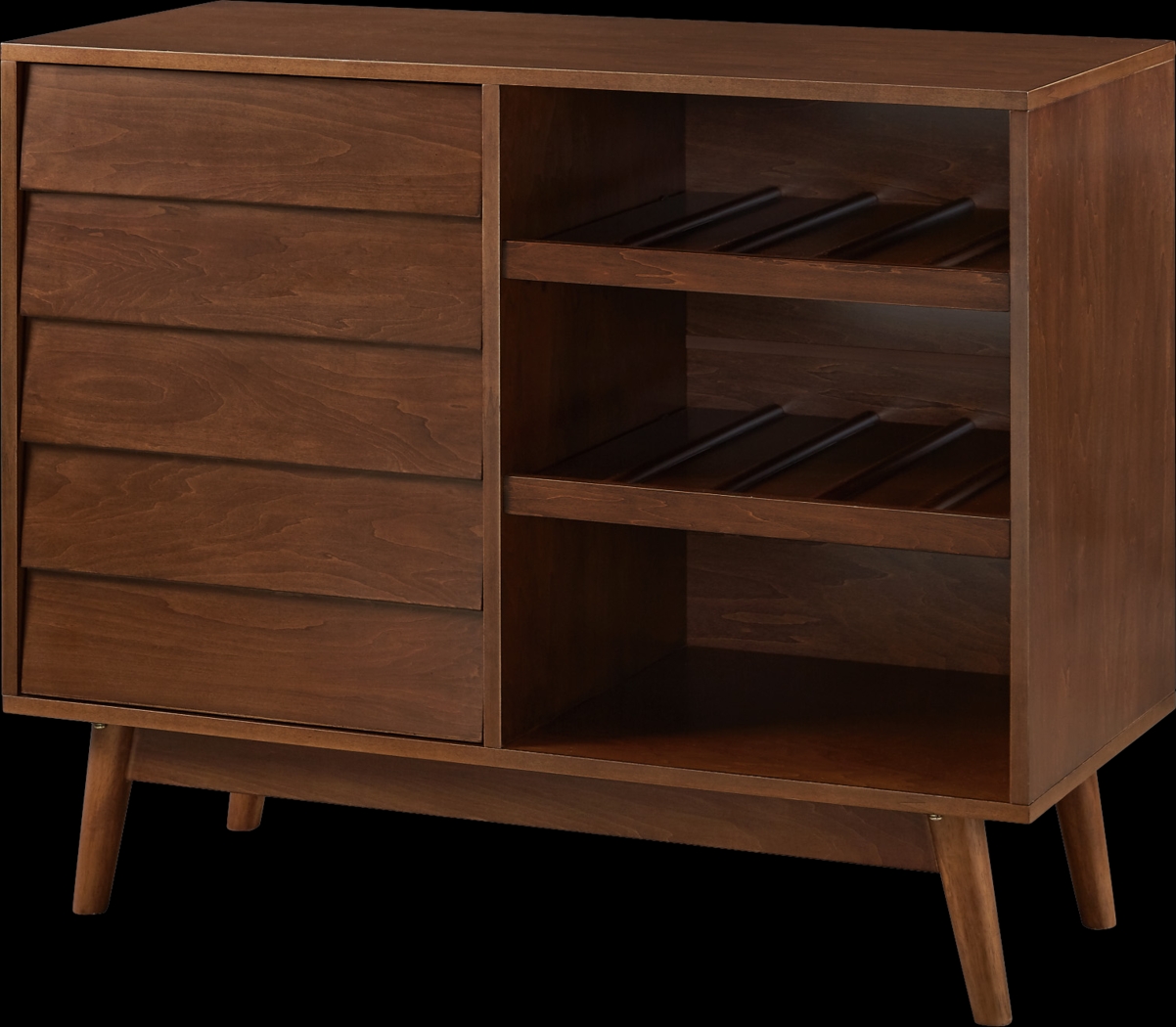 Canyonbend Brown Bar Cabinet - Thumbnail - Image 4