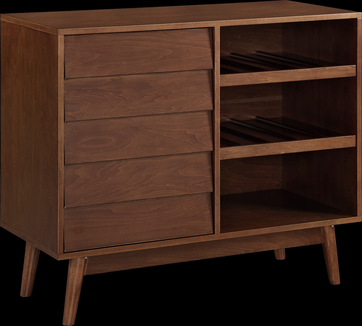 Canyonbend Brown Bar Cabinet - Thumbnail - Image 1
