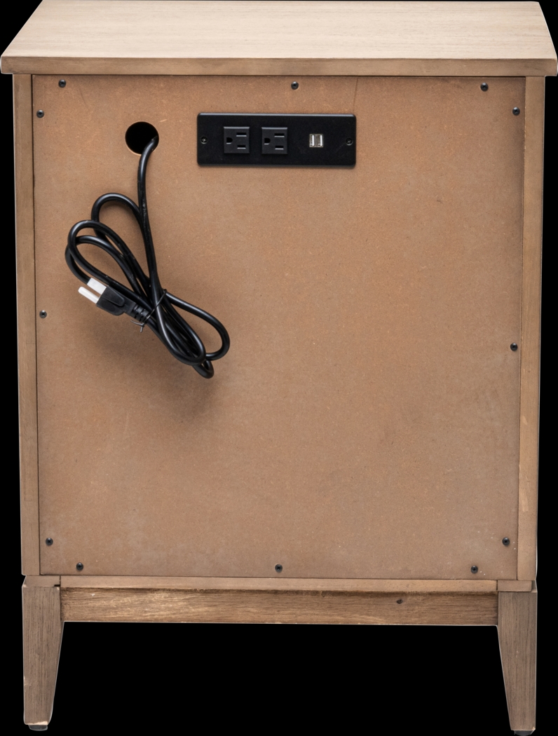 Caoshe Gray/Green Nightstand - Thumbnail - Image 7