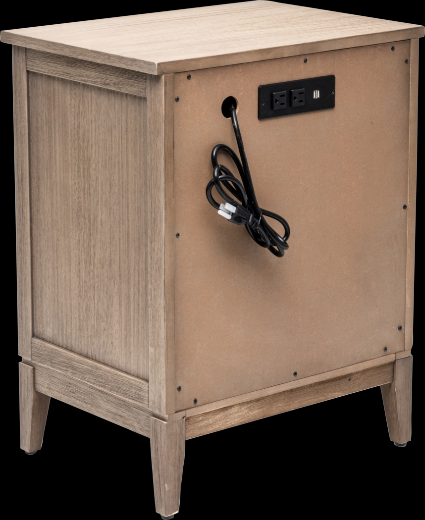 Caoshe Gray/Green Nightstand - Thumbnail - Image 8