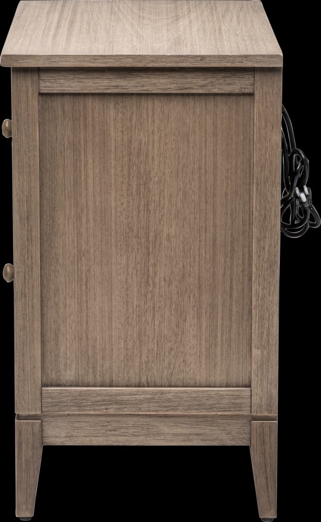 Caoshe Gray/Green Nightstand - Thumbnail - Image 9