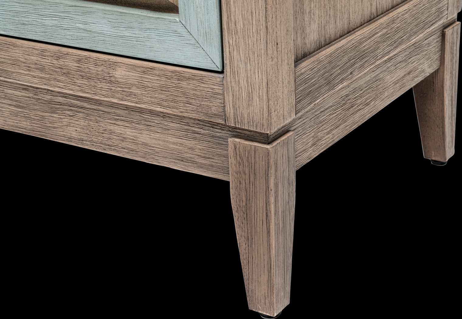 Caoshe Gray/Green Nightstand - Thumbnail - Image 4