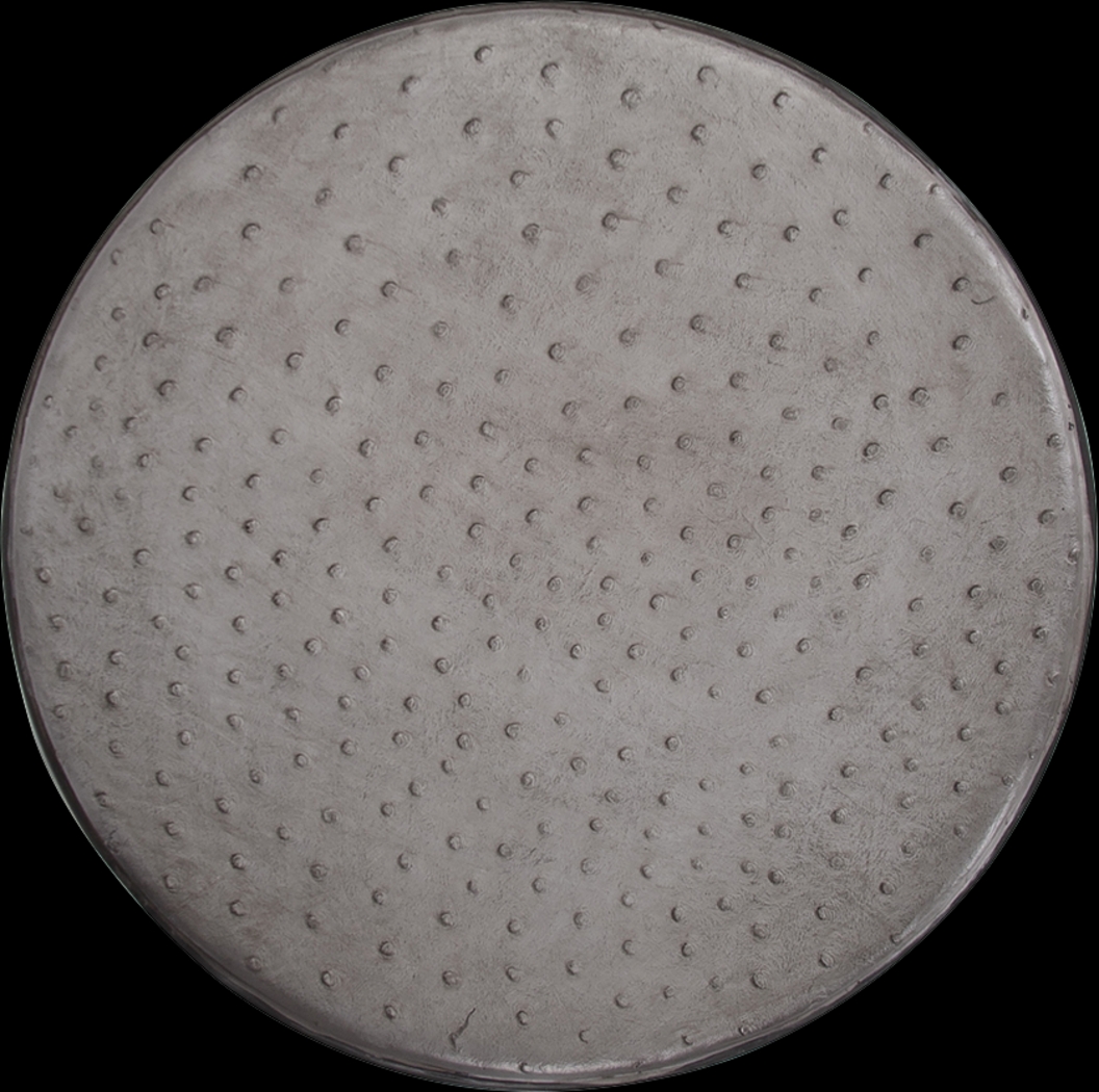 Capaci Gray Accent Stool - Thumbnail - Image 3