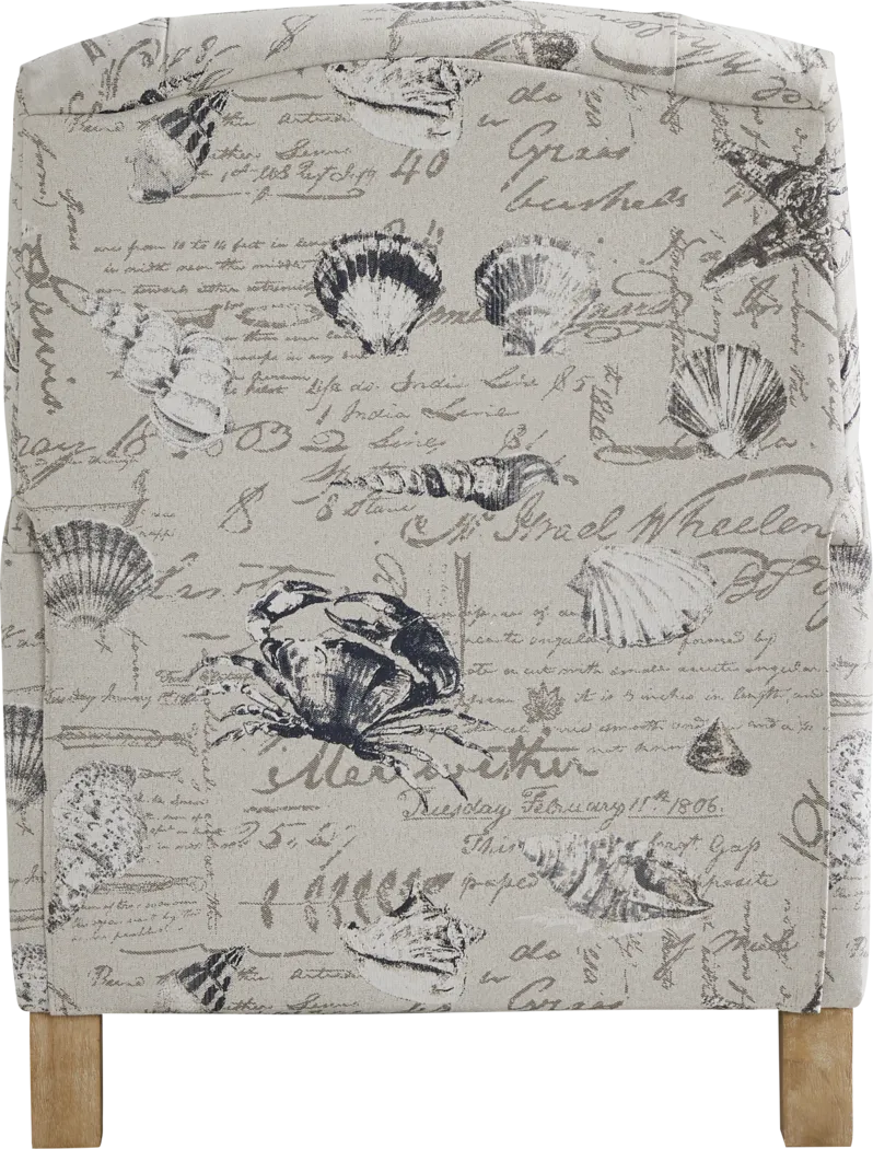 Cape Charles Beige Push Back Recliner - Thumbnail - Image 4