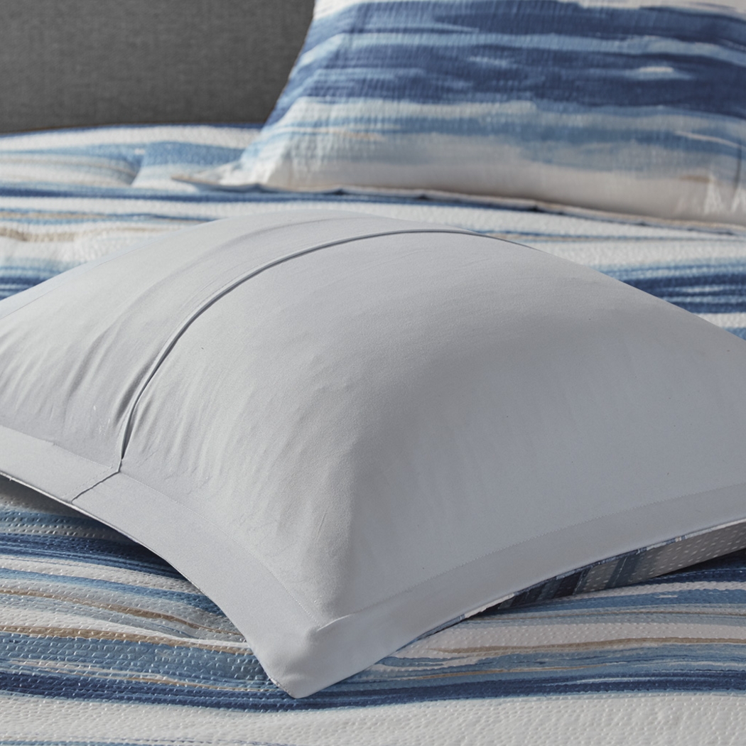 Capedeville Blue 8 Pc Full/Queen Comforter Set - Thumbnail - Image 7