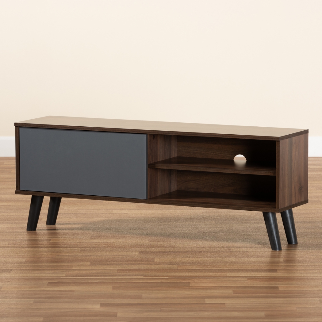 Capedeville Walnut 47 in. Console - Thumbnail - Image 7