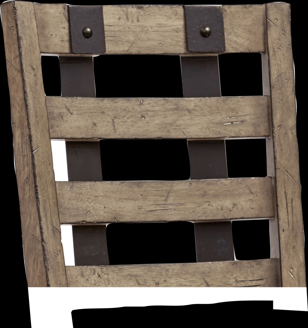 Caperton Brown Counter Height Stool - Thumbnail - Image 5