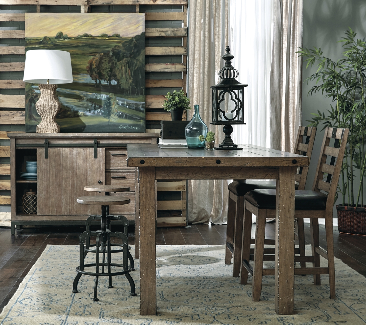 Caperton Brown Counter Height Stool - Thumbnail - Image 8