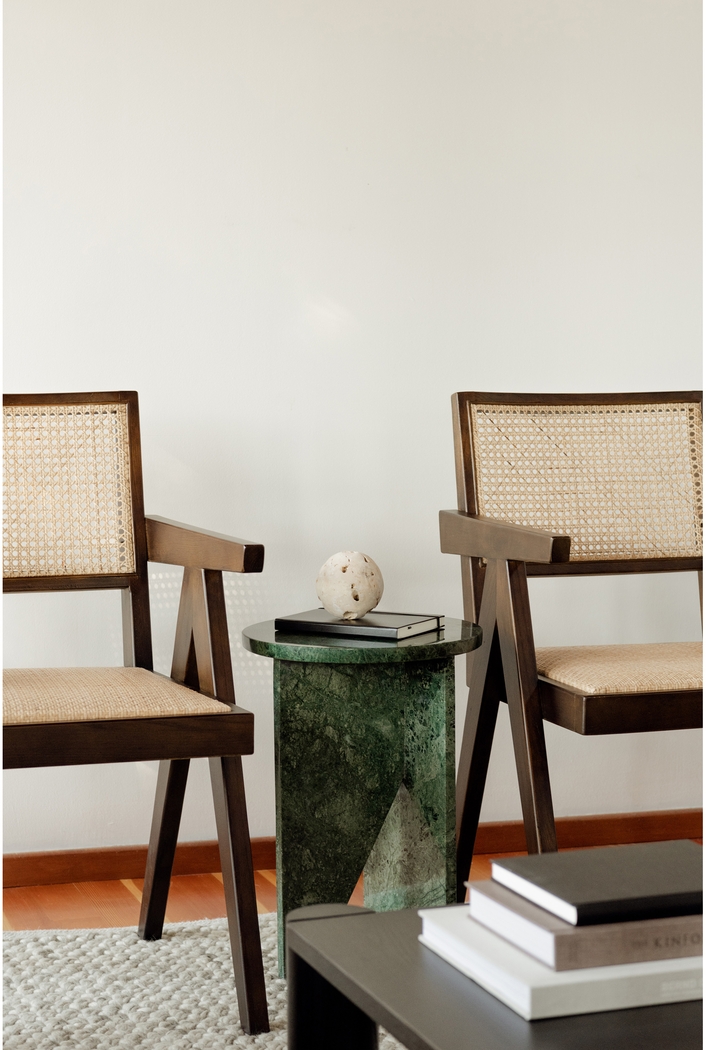 Caplon Brown Arm Chair, Set of 2 - Thumbnail - Image 8