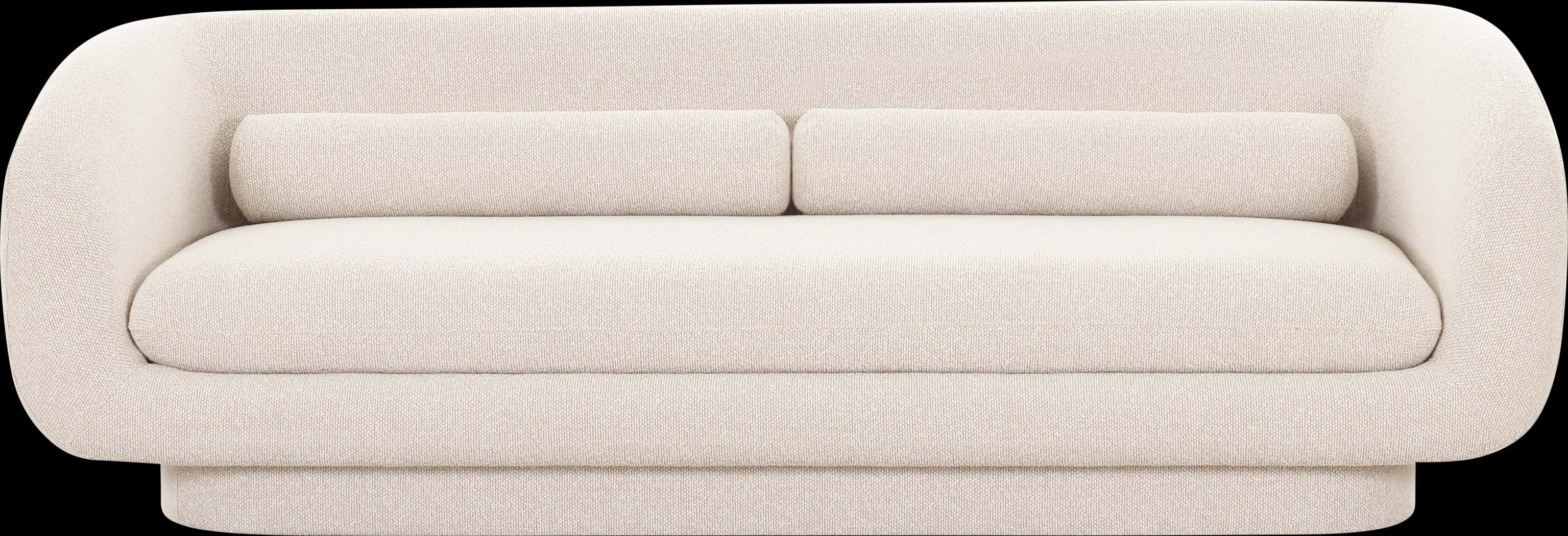 Capozzi Cream Sofa - Thumbnail - Image 2