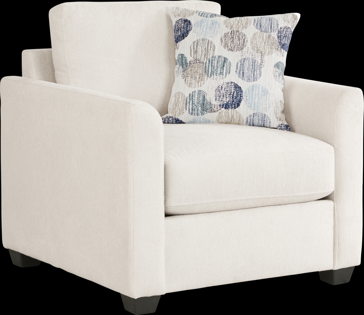 Caprice Ivory 8 Pc Living Room with Gel Foam Sleeper Sofa - Thumbnail - Image 8