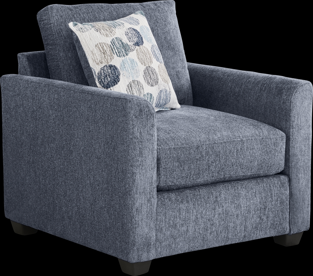 Caprice Navy 8 Pc Living Room - Thumbnail - Image 8
