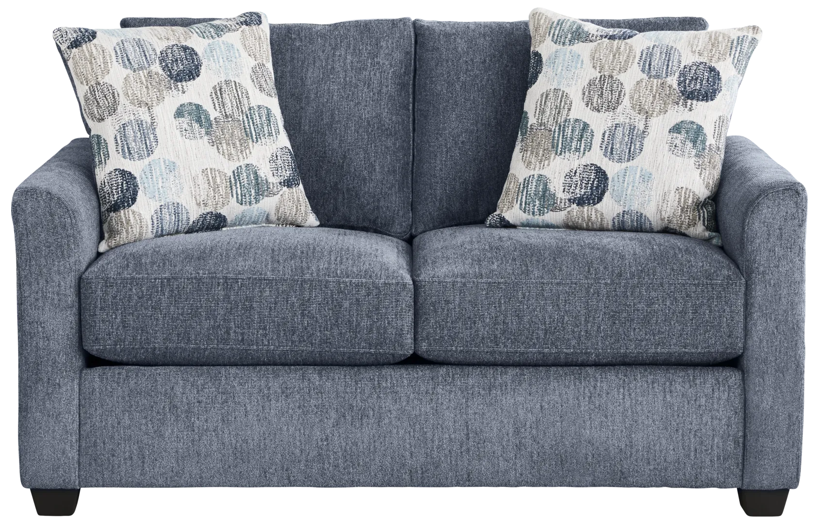 navy loveseat