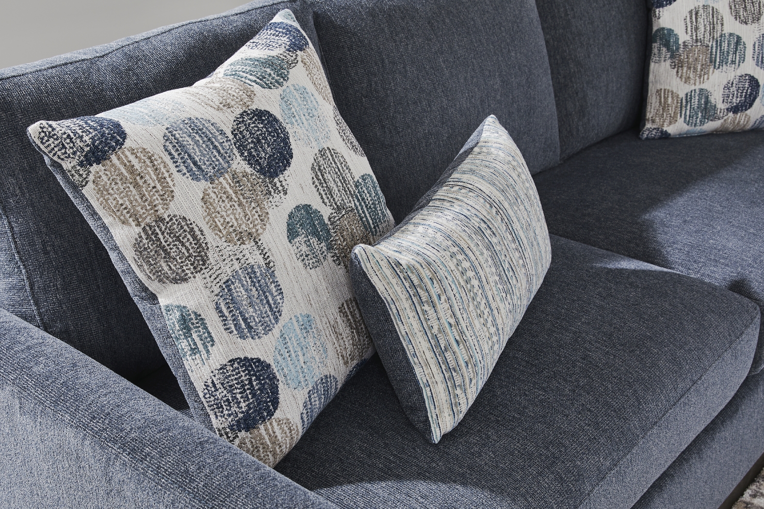 Caprice Navy 2 Pc Living Room - Thumbnail - Image 4