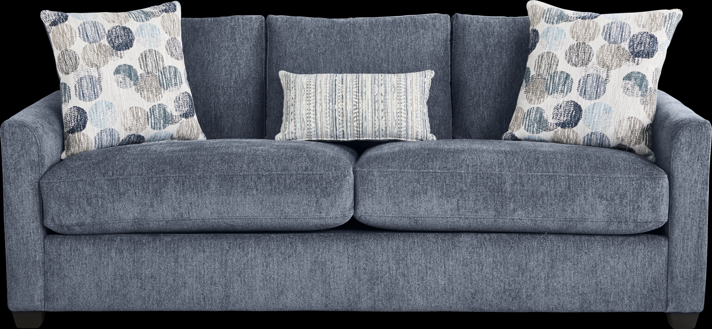 Caprice Navy 2 Pc Living Room - Thumbnail - Image 2