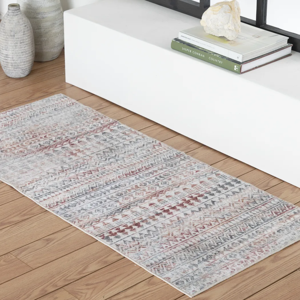 Capshaw Multi 2'3 x 7'6 Rug - Thumbnail - Image 2