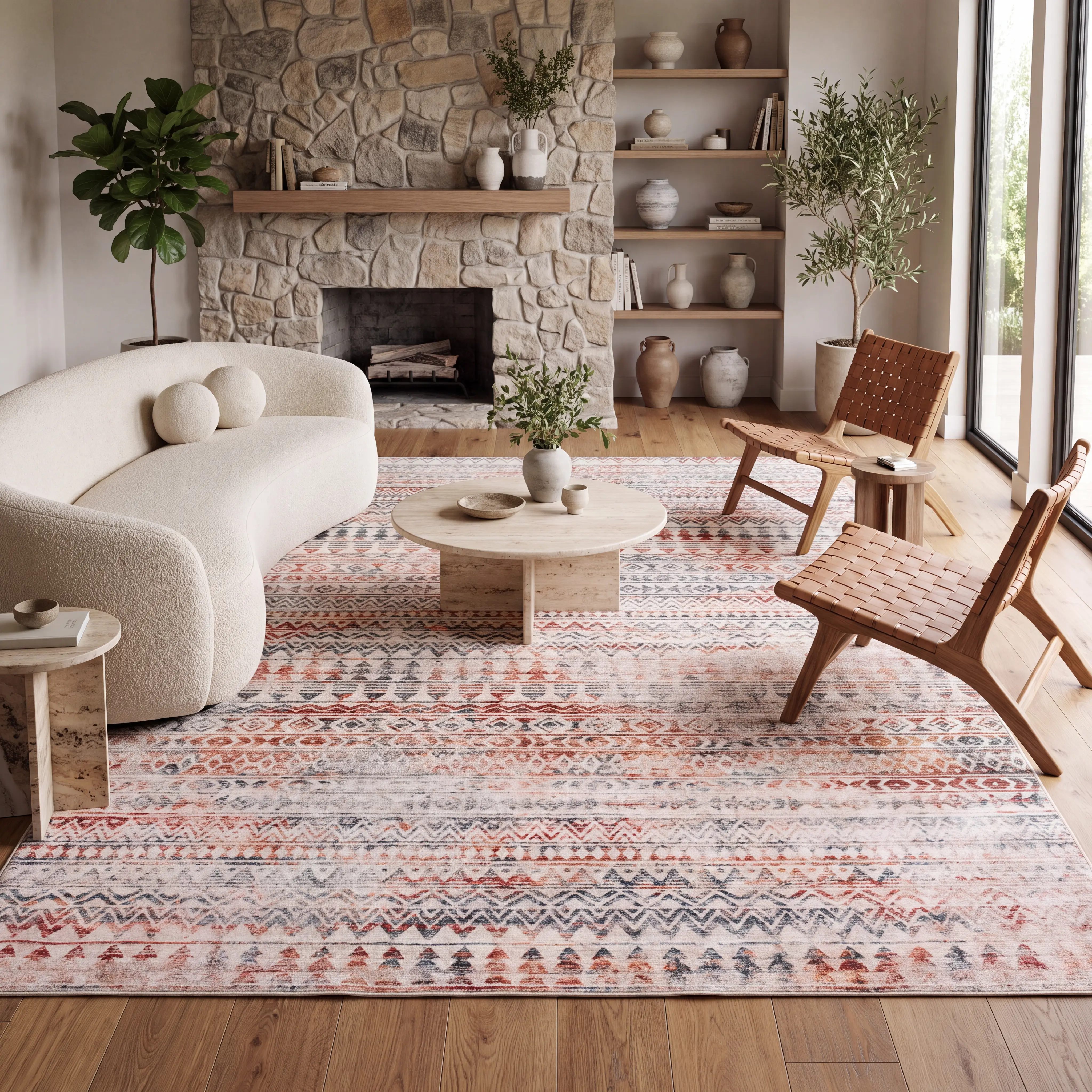 Capshaw Multi 5' x 7' Rug - Thumbnail - Image 2