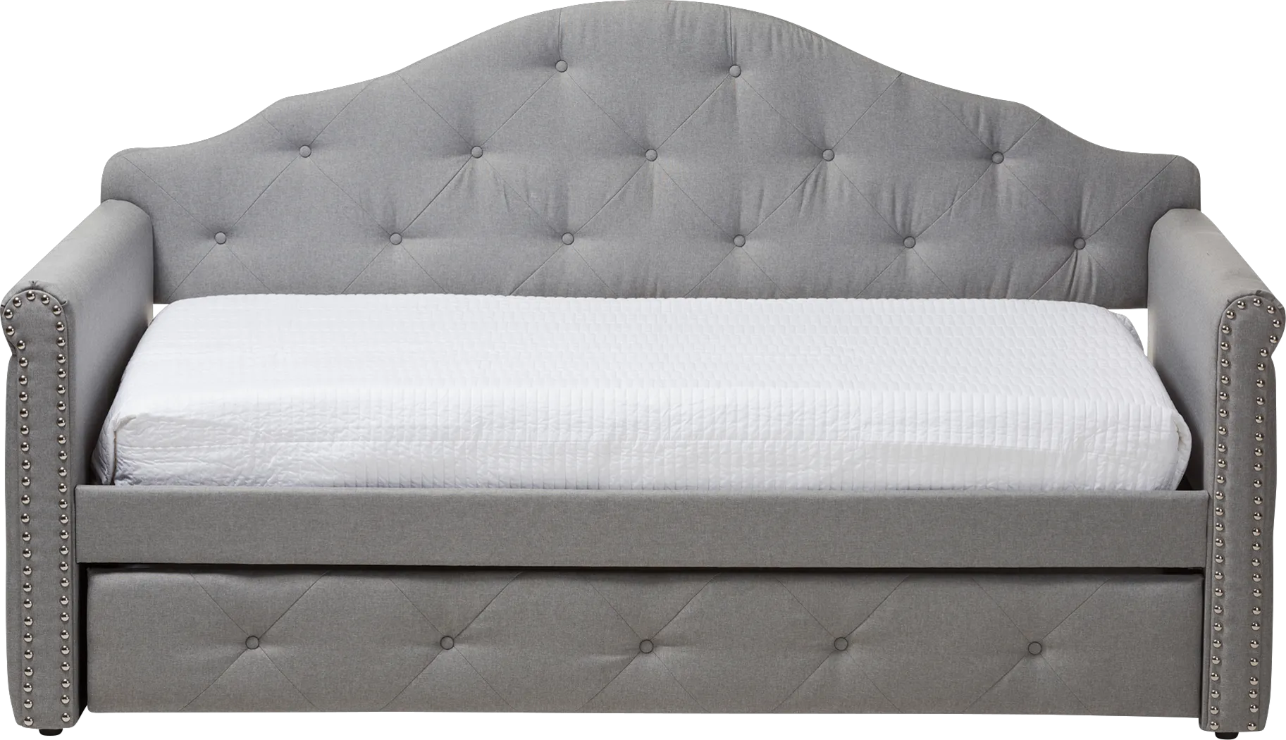 Capson Gray Daybed with Trundle - Thumbnail - Image 3