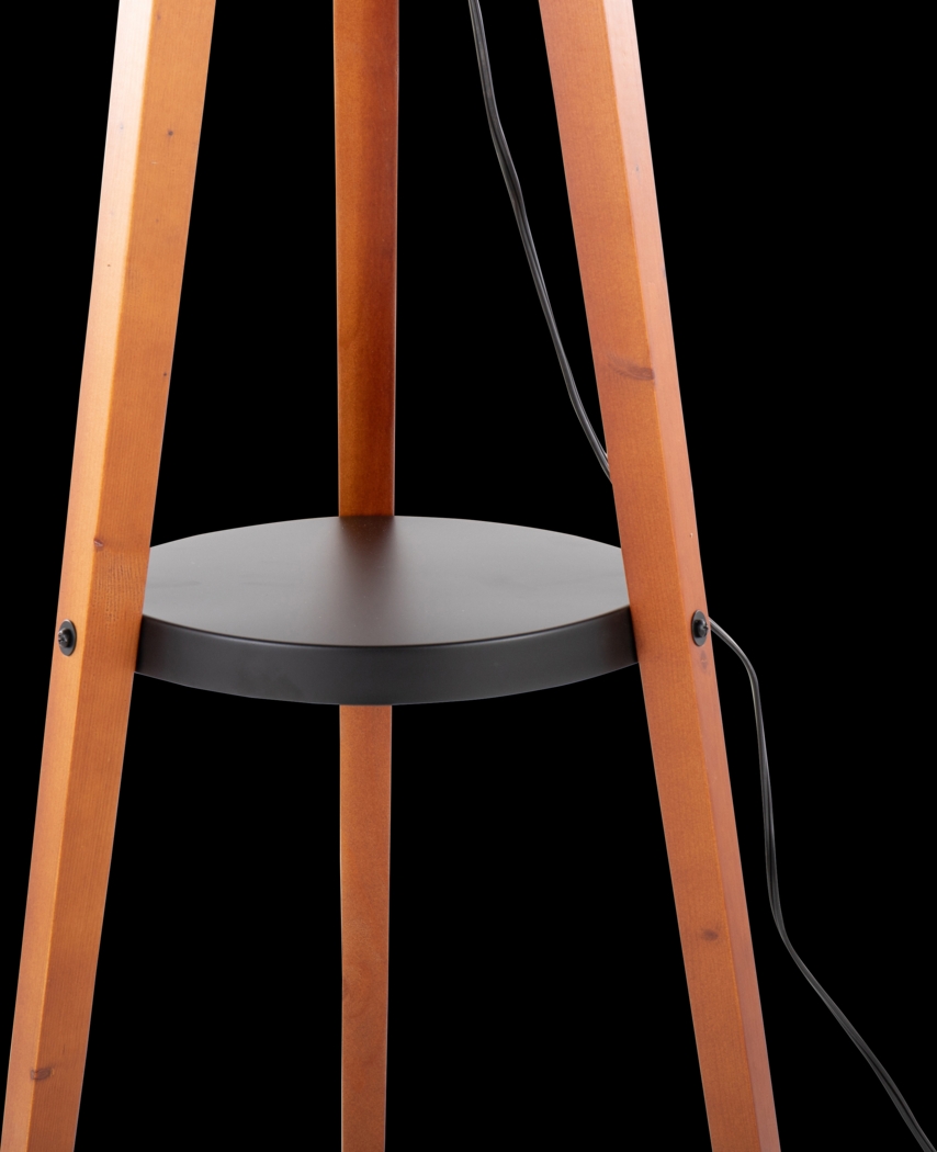 Capstan Court Walnut Floor Lamp - Thumbnail - Image 9