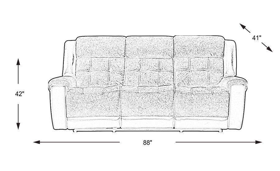Dimension Image. Please refer to the Dimension Tab on this page for dimension details.