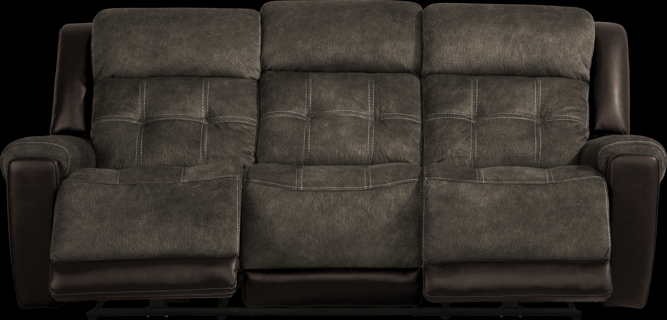 Capwood Brown 7 Pc Living Room with Reclining Sofa - Thumbnail - Image 3