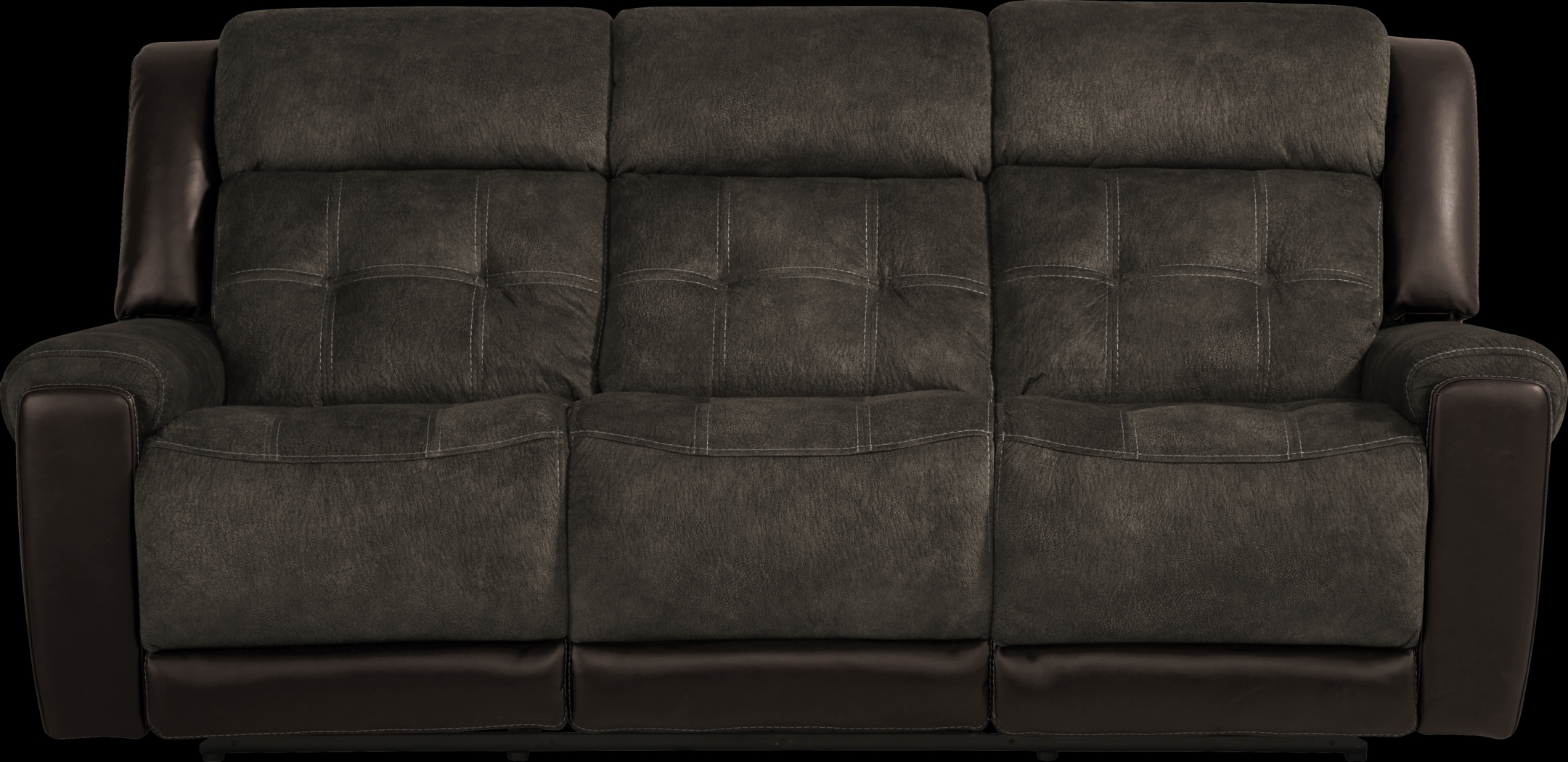 Capwood Brown 7 Pc Living Room with Reclining Sofa - Thumbnail - Image 2