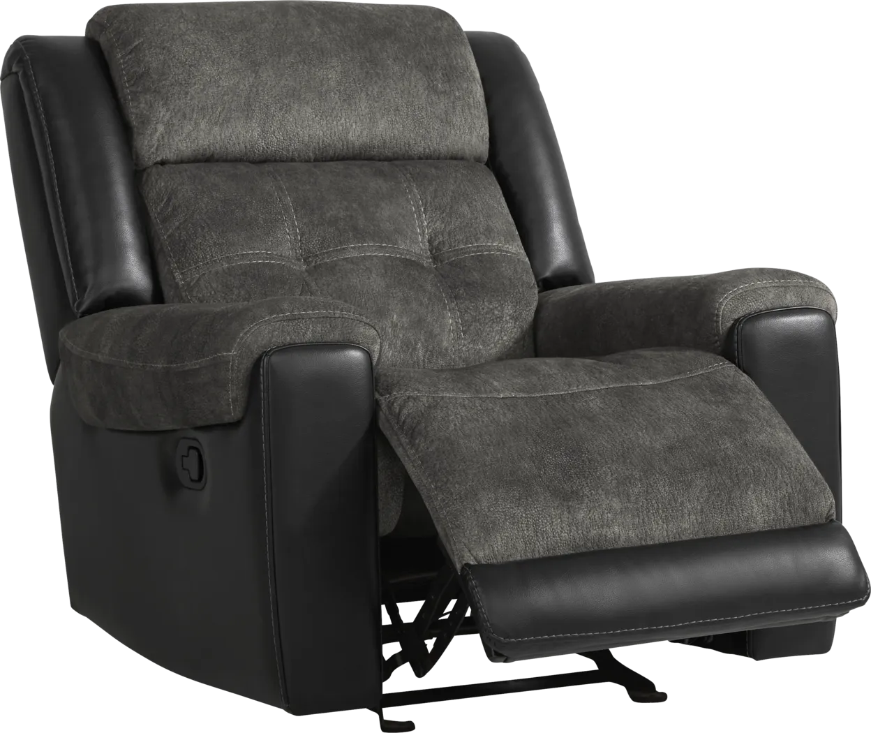 Capwood Gray 3 Pc Living Room with Reclining Sofa - Thumbnail - Image 6