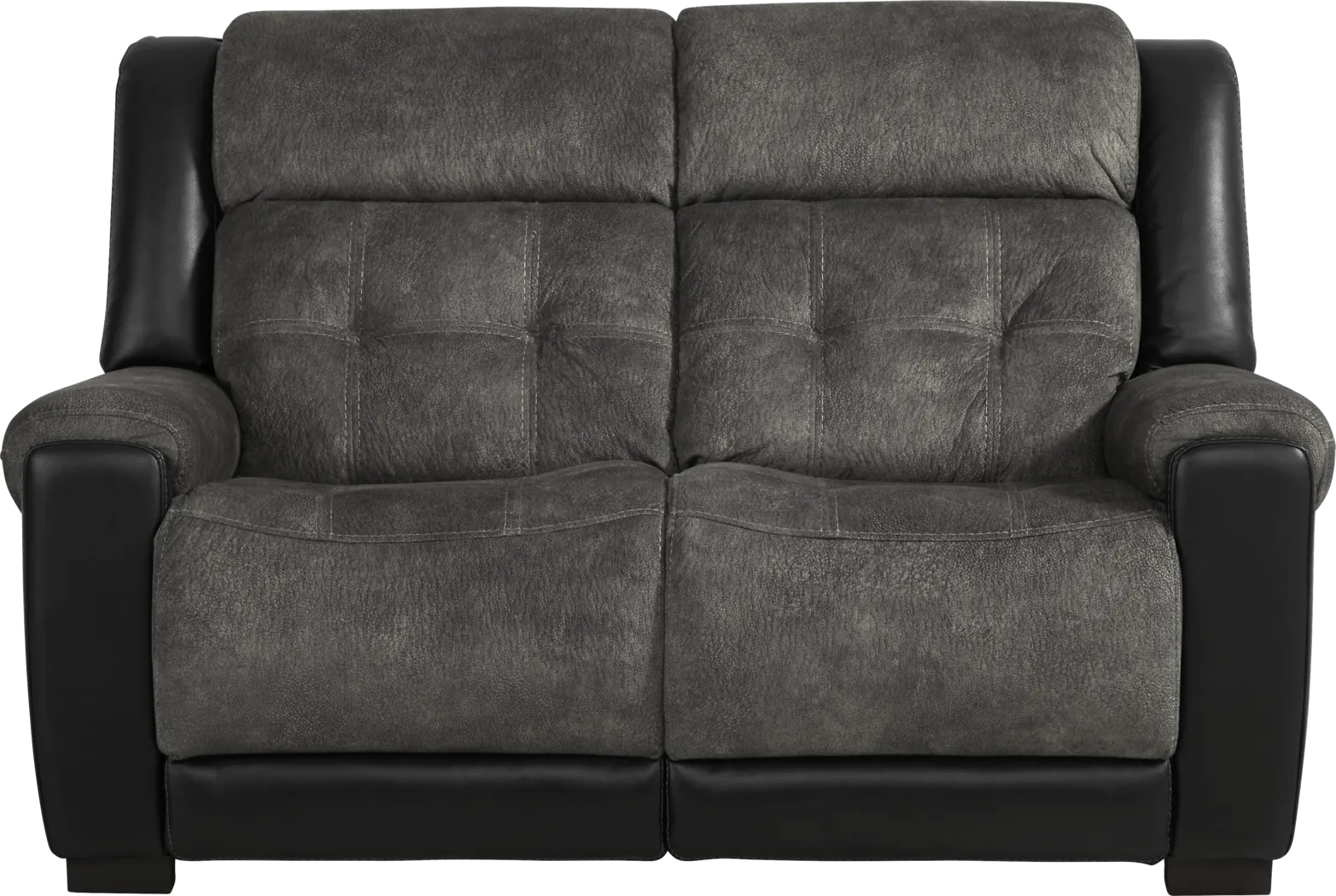 Capwood Gray 3 Pc Living Room with Reclining Sofa - Thumbnail - Image 4
