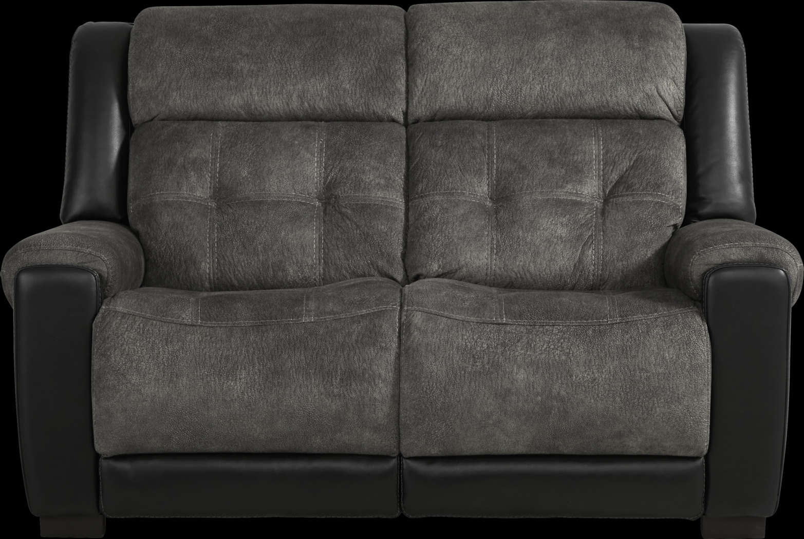 Capwood Gray Loveseat - Thumbnail - Image 1
