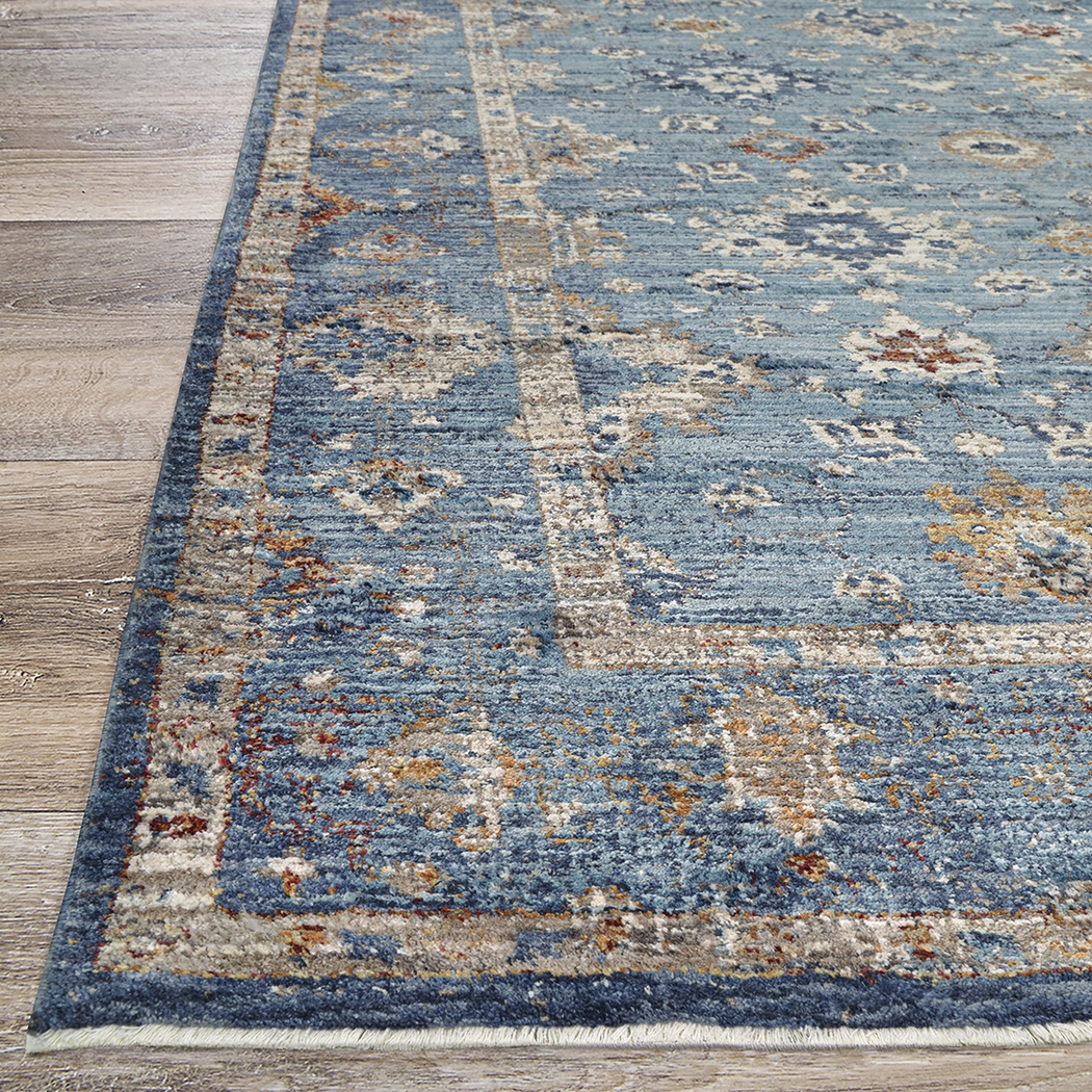 Carameny Denim 5'3 x 7'6 Rug - Thumbnail - Image 5