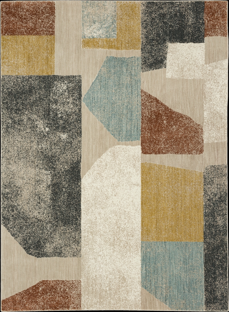 Stacy Garcia Caramere Cream 5'3 x 7'10 Rug - Thumbnail - Image 1