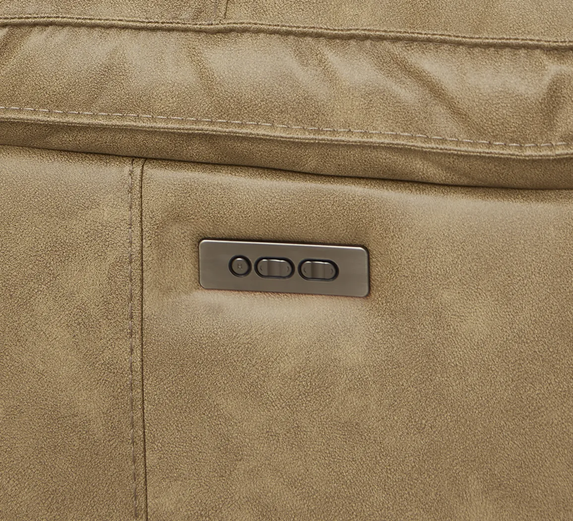 Caranova Camel Dual Power Recliner - Thumbnail - Image 3