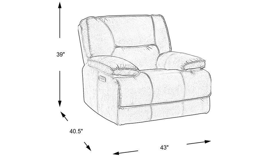 Dimension Image. Please refer to the Dimension Tab on this page for dimension details.