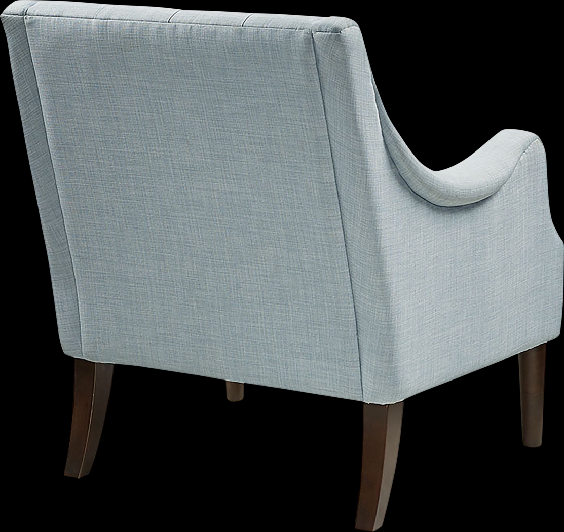 Caravatta Blue Accent Chair - Thumbnail - Image 3