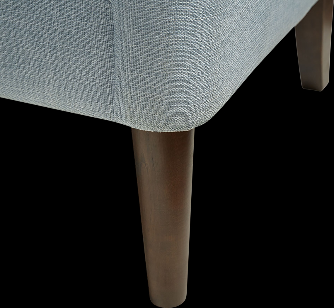 Caravatta Blue Accent Chair - Thumbnail - Image 4