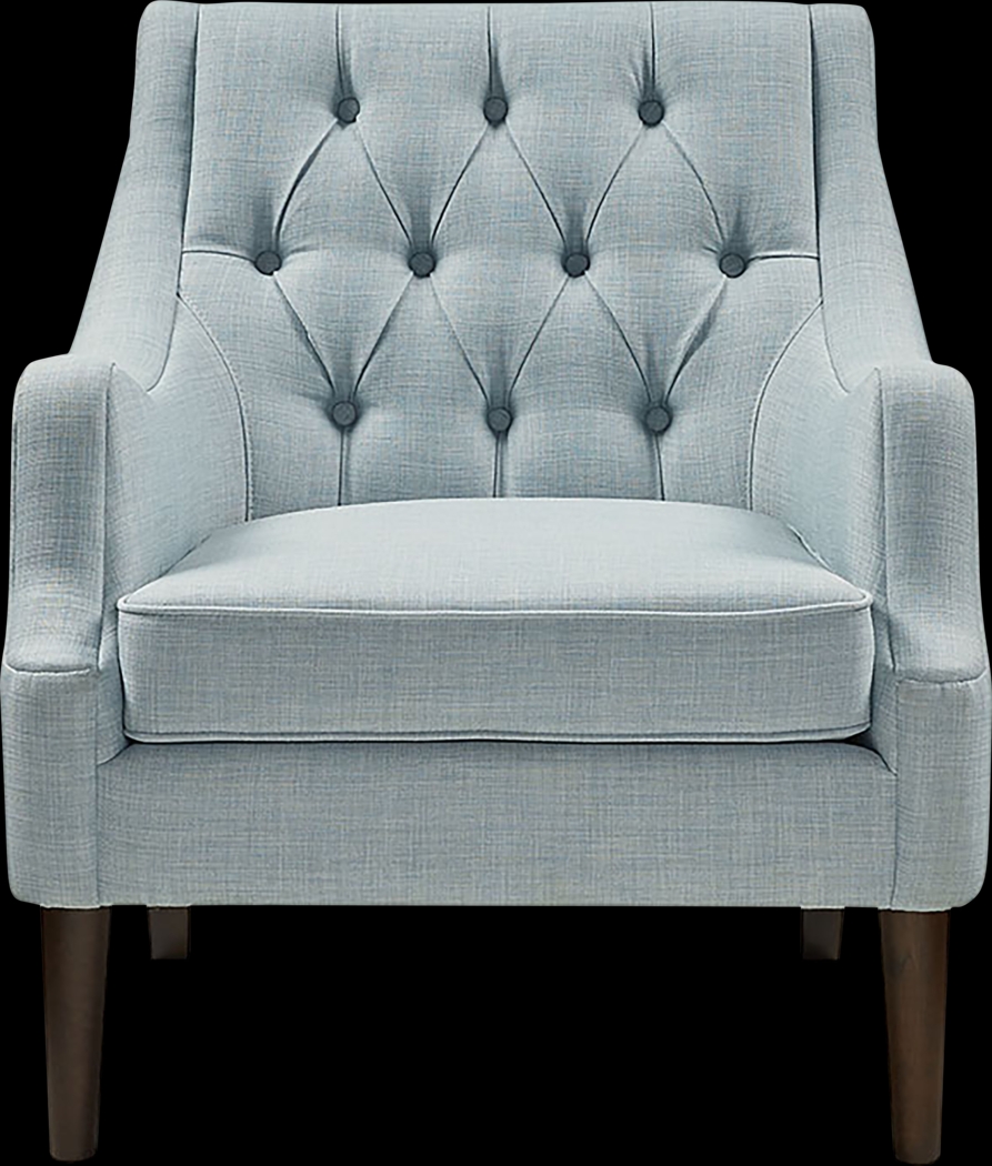Caravatta Blue Accent Chair - Thumbnail - Image 5