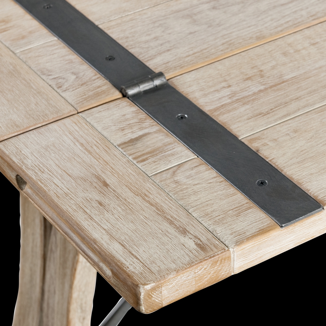 Caravatta Brown Folding Top Dining Table - Thumbnail - Image 7