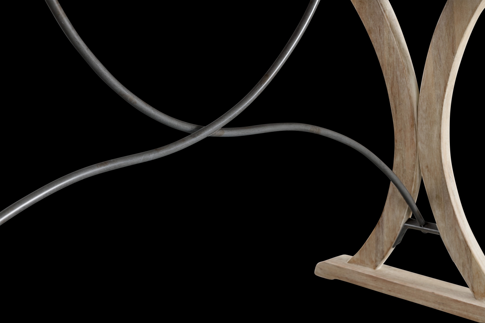 Caravatta Brown Folding Top Dining Table - Thumbnail - Image 8