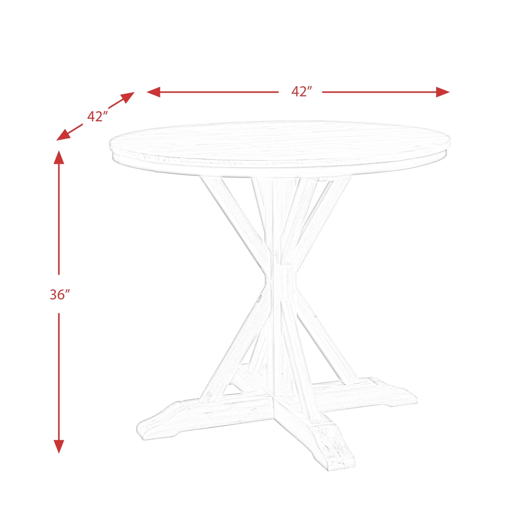 Caravatta Brown Round Counter Height Table - Thumbnail - Image 9