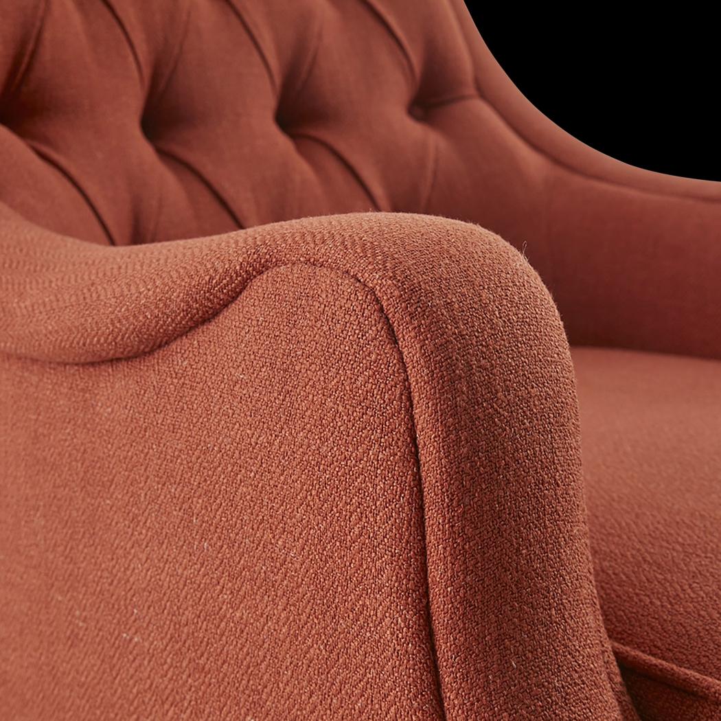 Caravatta Red Accent Chair - Thumbnail - Image 6