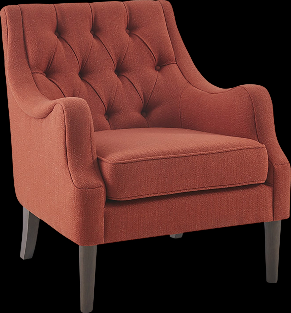 Caravatta Red Accent Chair - Thumbnail - Image 1