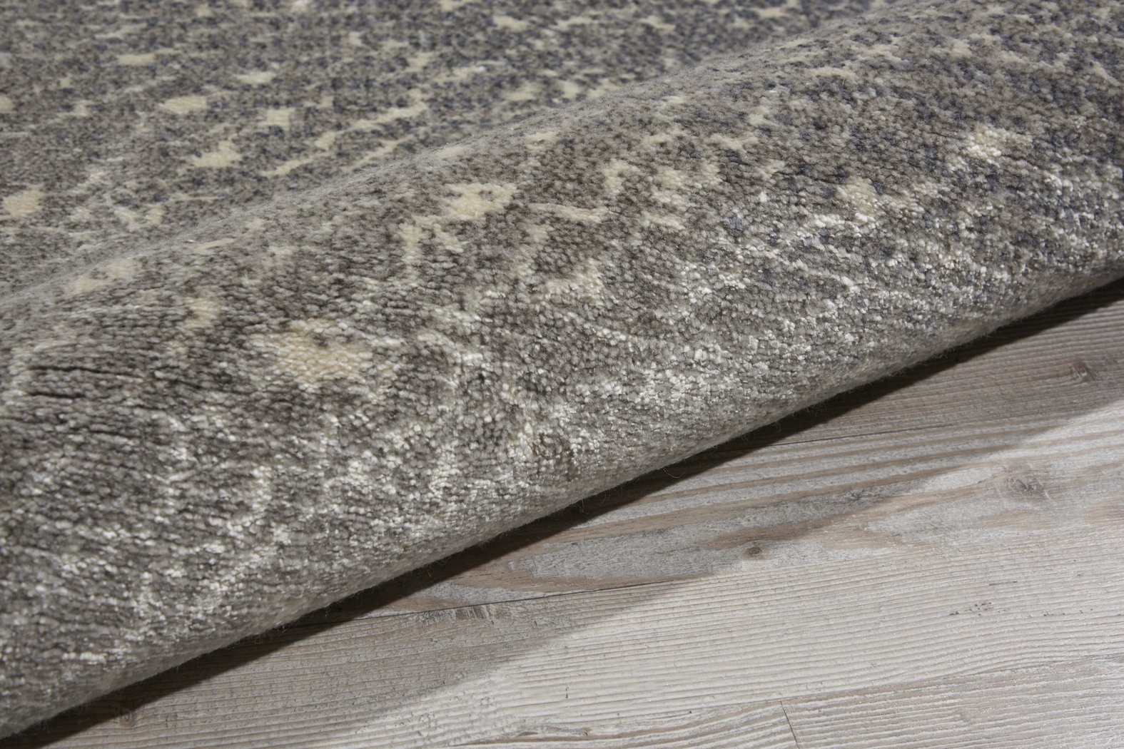 Carbonite Ivory 8' Round Rug - Thumbnail - Image 2