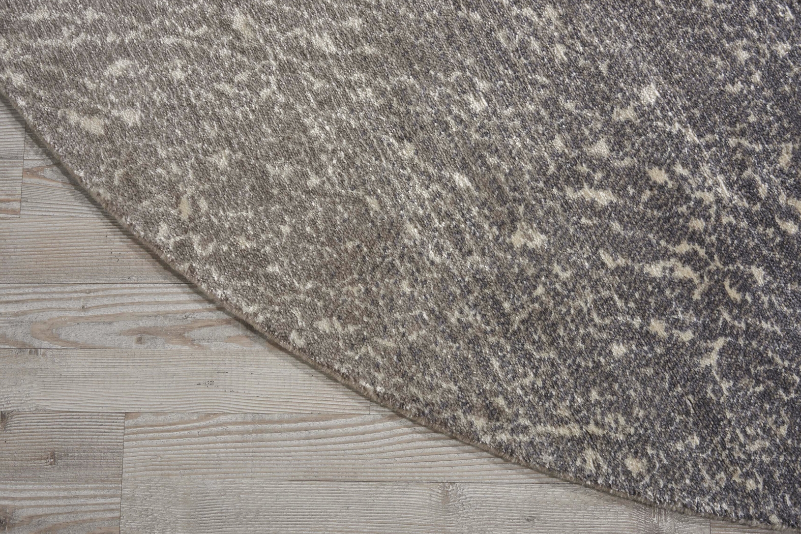 Carbonite Ivory 8' Round Rug - Thumbnail - Image 3