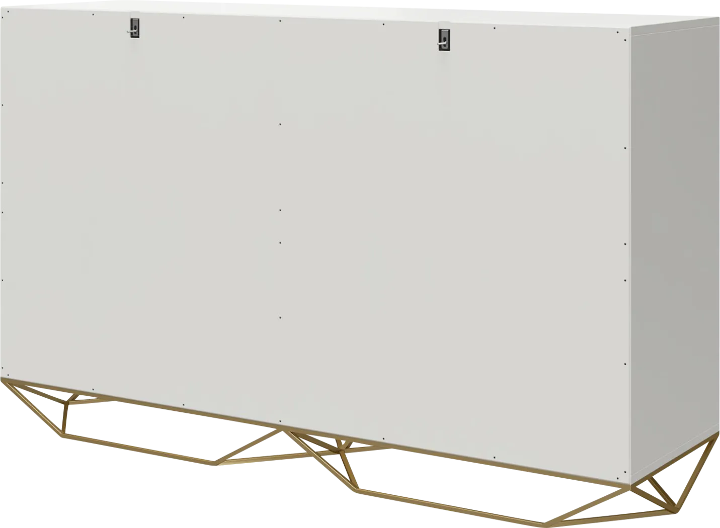 Carbore White 6 Drawer Dresser - Thumbnail - Image 5