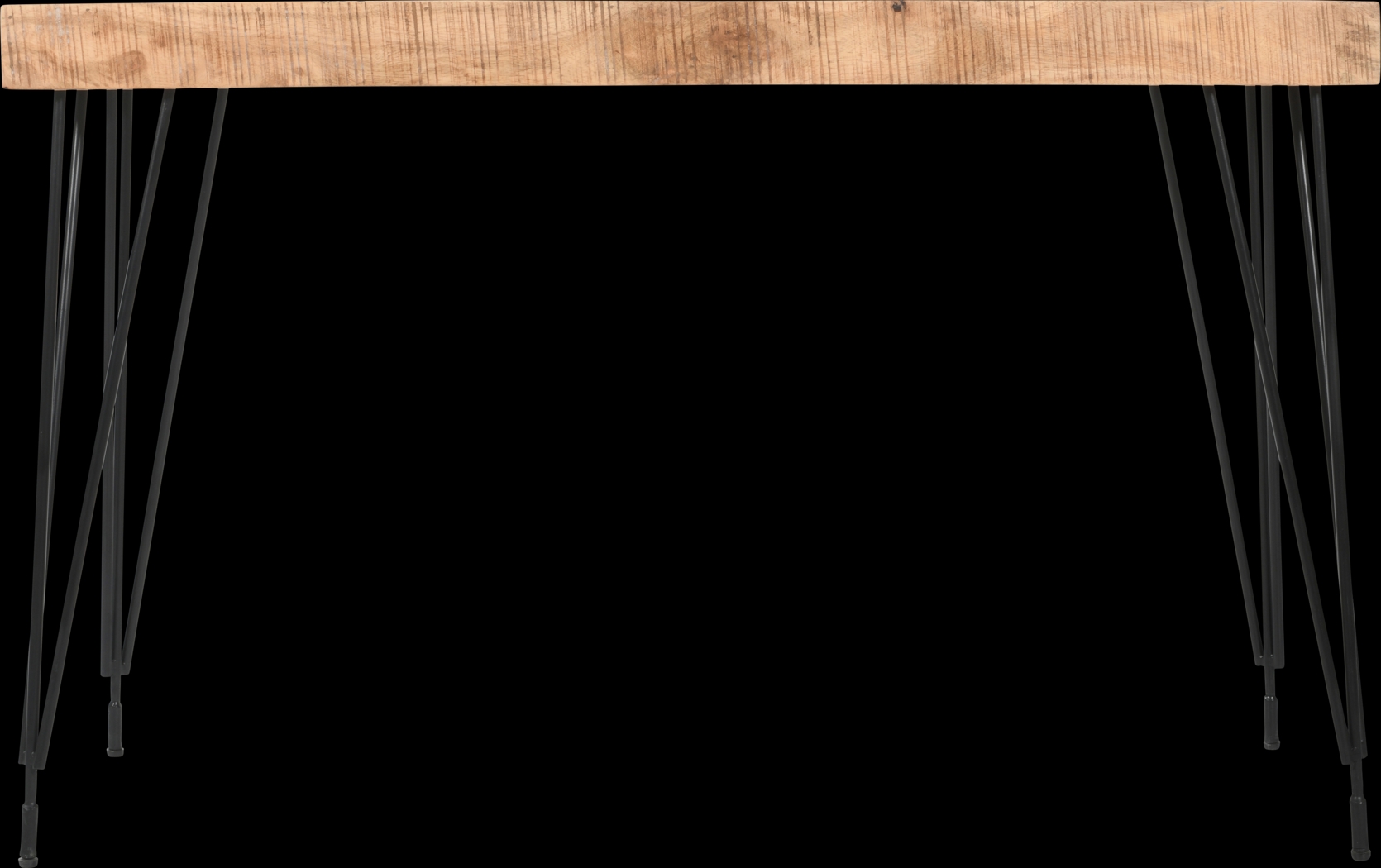 Carcora Brown Sofa Table - Thumbnail - Image 2