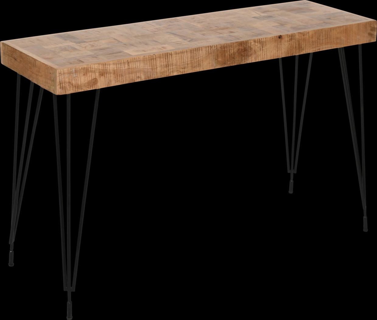 Carcora Brown Sofa Table - Thumbnail - Image 1