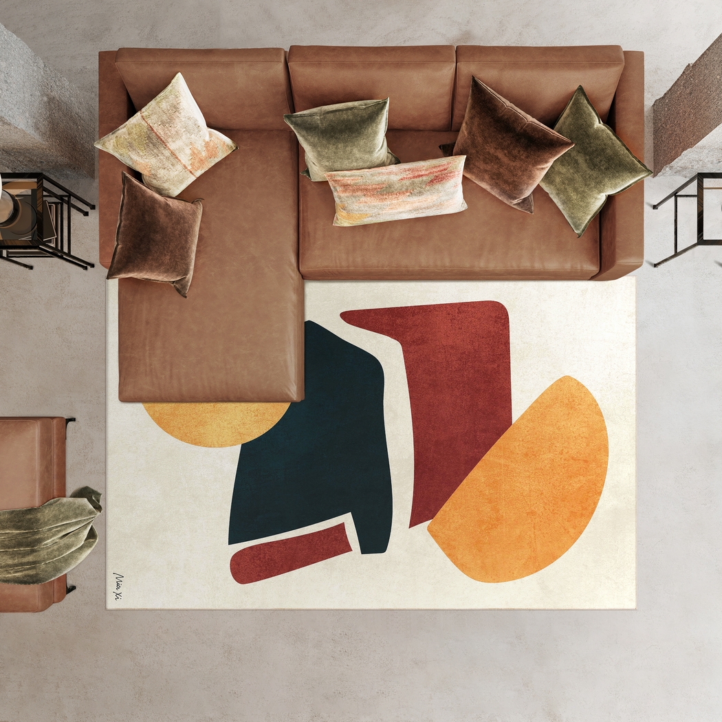 Cardaillac Rust 5' x 7'7 Rug - Thumbnail - Image 2