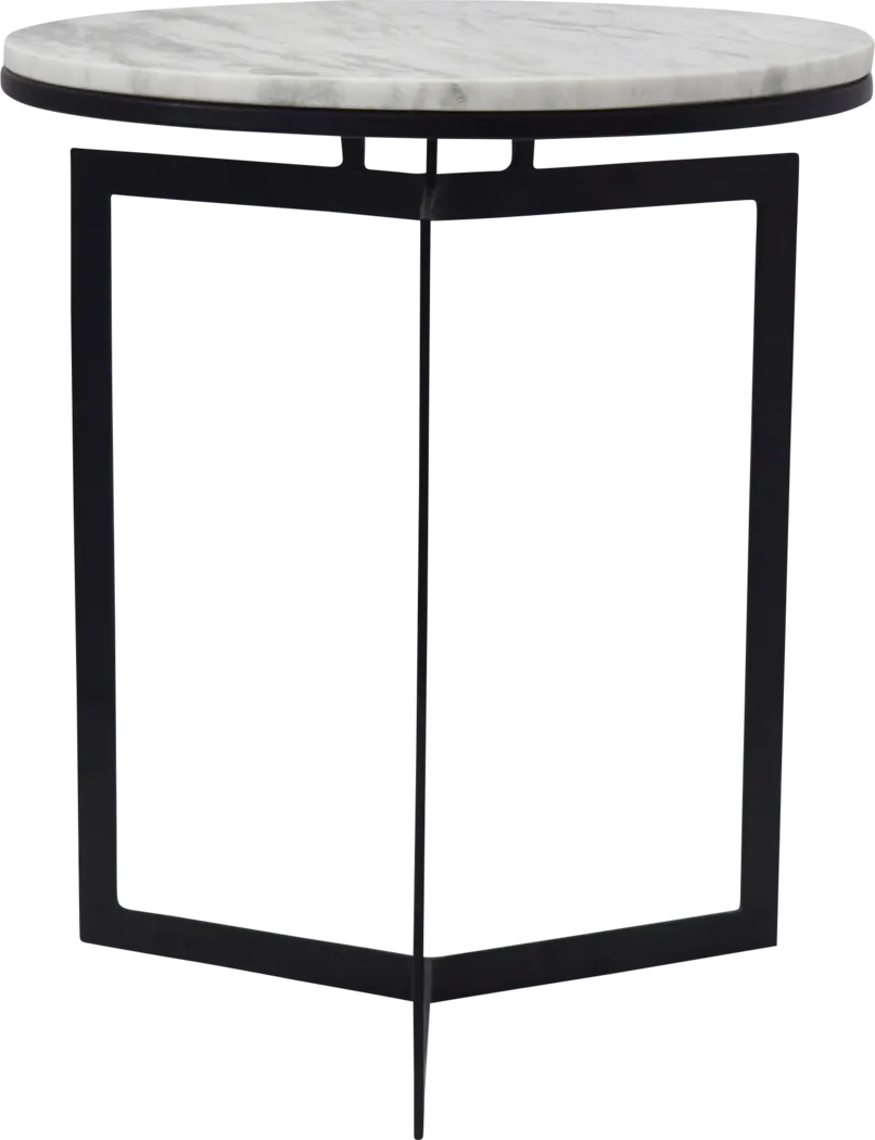 Cardamon White Accent Table - Thumbnail - Image 2