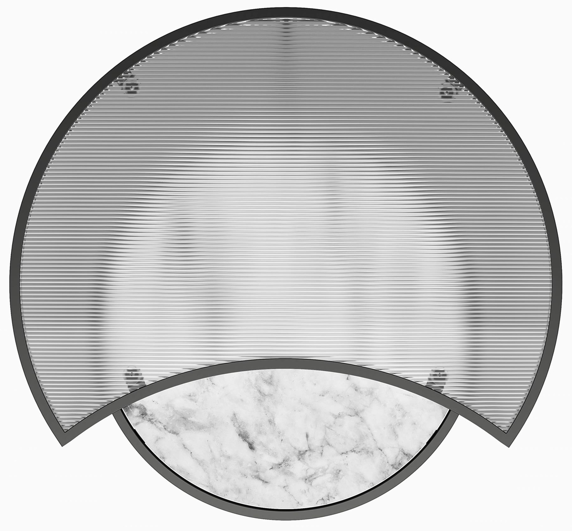 Cardella White Nesting Cocktail Tables, Set of 2 - Thumbnail - Image 5